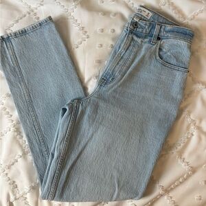 Abercrombie & Fitch Light Blue Women’s 90s Ultra High Rise Curve Love Jeans